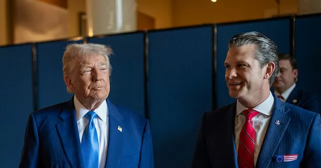 Pentagon: Trump, Hegseth’s ‘Leadership’ Inspired More Recruits — Targets Met Months Ahead of Schedule