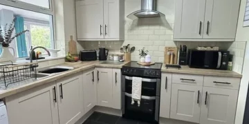 ‘I transformed my dreary kitchen for £150 – it looks brand new’