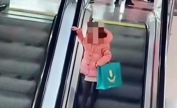 Shopping centre responds to ‘pink coat girl’ viral videos