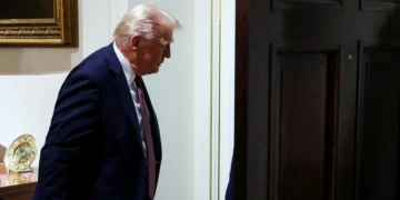 US appeals court rules Trump’s sweeping tariffs illegal, but keeps them in place for now