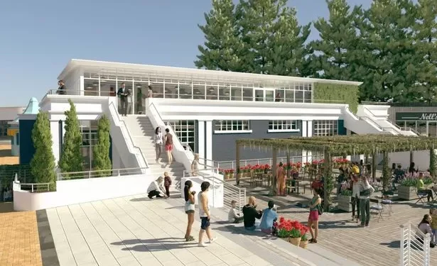 Work to transform Welsh seaside resort toilets into restaurant complex takes major step forward