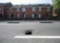 Busy Cardiff road remains closed after collapsed sewer causes large sinkhole