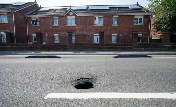 Busy Cardiff road remains closed after collapsed sewer causes large sinkhole