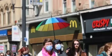 Hundreds take to the streets for Trans Pride march in Cardiff