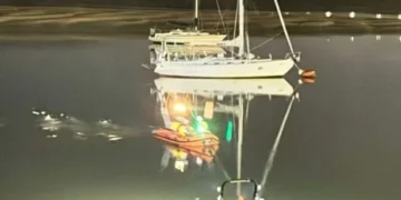 Swimmer’s late night dip sparks major emergency response off Welsh coast