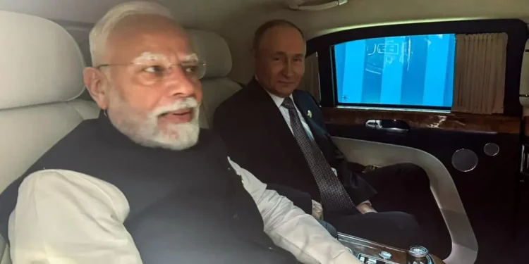 India, Russia have stood together shoulder-to-shoulder’ in challenging times: Modi