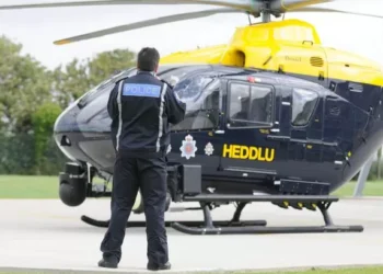 Why a police helicopter was hovering over part of Cardiff