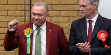 Eluned Morgan tells voters ‘we have heard your frustration’ after historic Caerphilly by-election defeat