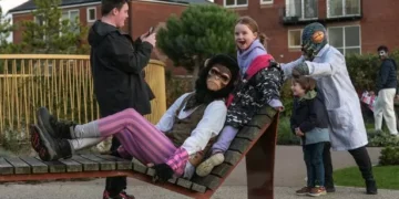 Ghostly goings on at Spooks in the City Halloween event in Swansea