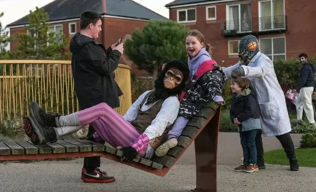 Ghostly goings on at Spooks in the City Halloween event in Swansea