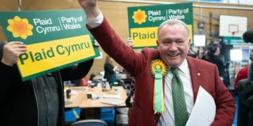 Plaid wins the Caerphilly by election in historic result – live updates