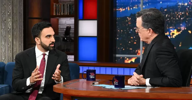 Stephen Colbert Gushes over Mamdani: ‘Everyone in America Sees Something in’ His Democratic Socialist Message