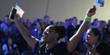 Virginia turns blue as Abigail Spanberger becomes state’s first woman governor