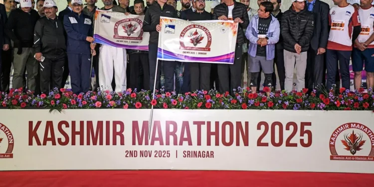 Kashmir hosts international marathon as tourism officials eye global spotlight
