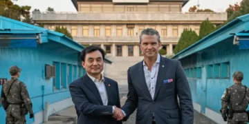 Hegseth Visits DMZ with South Korean Defense Minister