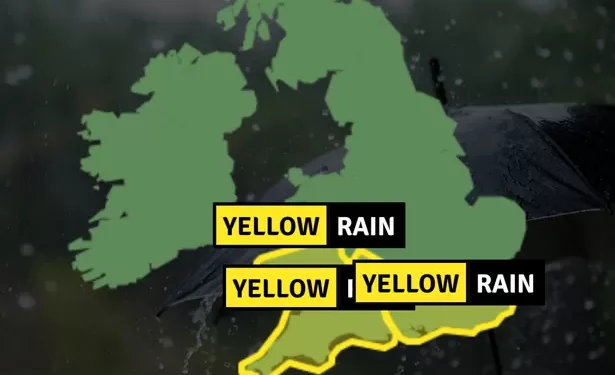 UK weather maps show 16 parts of Wales where rain bomb will hit with flooding and disruption