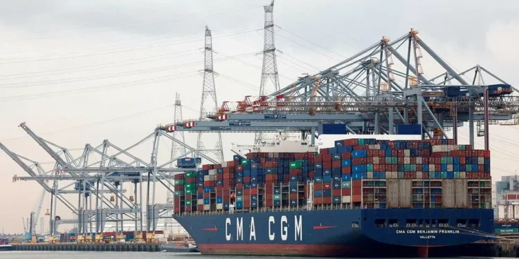 CMA CGM Benjamin Franklin becomes first ultra-large container ship in 2 years to transit Red Sea