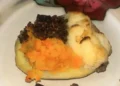 I saw a strange face in my dinner – then realised what I was eating