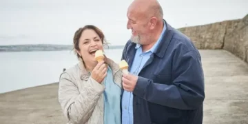 Ruth Jones says ‘I haven’t had that feeling in over 40 years’ after revisiting her childhood