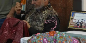 Needle, thread and reels: How Kashmir’s artisans are stitching survival online