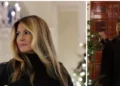 Fashion Notes: Melania Trump Unveils White House Christmas Decorations in Burberry Military Coat