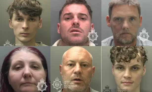 The faces of the killers locked up in Wales in 2025