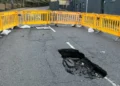 Major update three weeks after sinkhole appeared on major city road