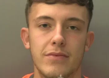 He messaged saying he was ‘outside’ but it was police who came to meet him