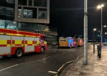 Major Cardiff road taped off as emergency services respond to incident