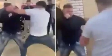 Viral shopping centre video showing fist fight ‘in England’ may actually have happened in Wales