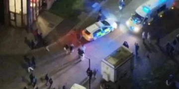 Police attacked as they break up multiple huge illegal city raves attended by hundreds