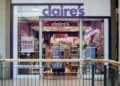 Claire’s Accessories in administration with stores set for closure