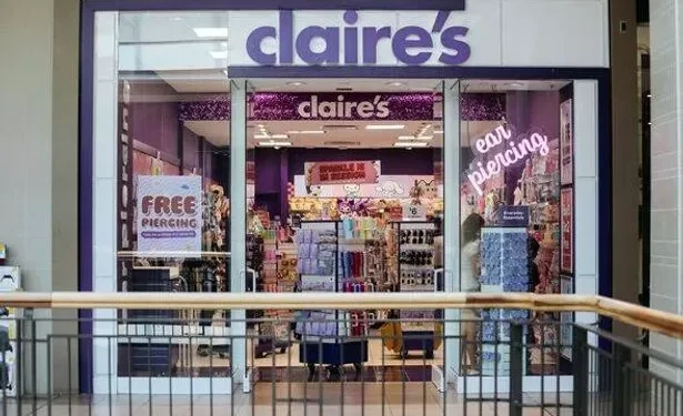 Claire’s Accessories in administration with stores set for closure