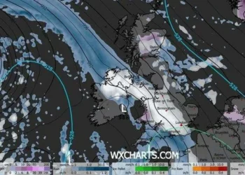 Weather maps show seven Welsh cities may see snow