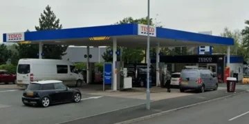 Petrol station targeted in theft of thousands of pounds
