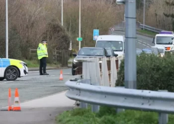 Woman dies and three people seriously injured in crash on major Welsh road