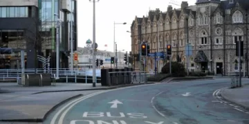 Woman, 47, dies in city centre