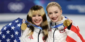 U.S. Olympic Medalist Amber Glenn Rips Critics: ‘They Hate to See Two Woke B*tch*s Winning’