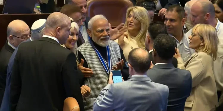 Modi at Knesset: India backs Gaza peace plan, says ‘terrorism anywhere threatens peace everywhere’