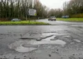 The staggering number of potholes that needed to be fixed across Wales over the past year