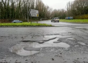 The staggering number of potholes that needed to be fixed across Wales over the past year
