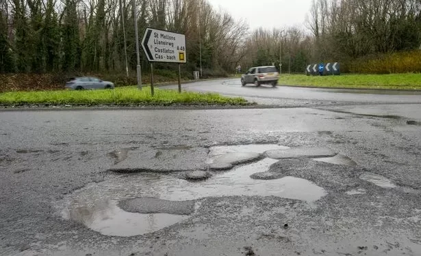 The staggering number of potholes that needed to be fixed across Wales over the past year