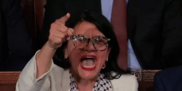 Rep. Rashida Tlaib Caught Chanting ‘KKK’ as GOP Lawmakers Cheered ‘USA’ at President Trump’s SOTU
